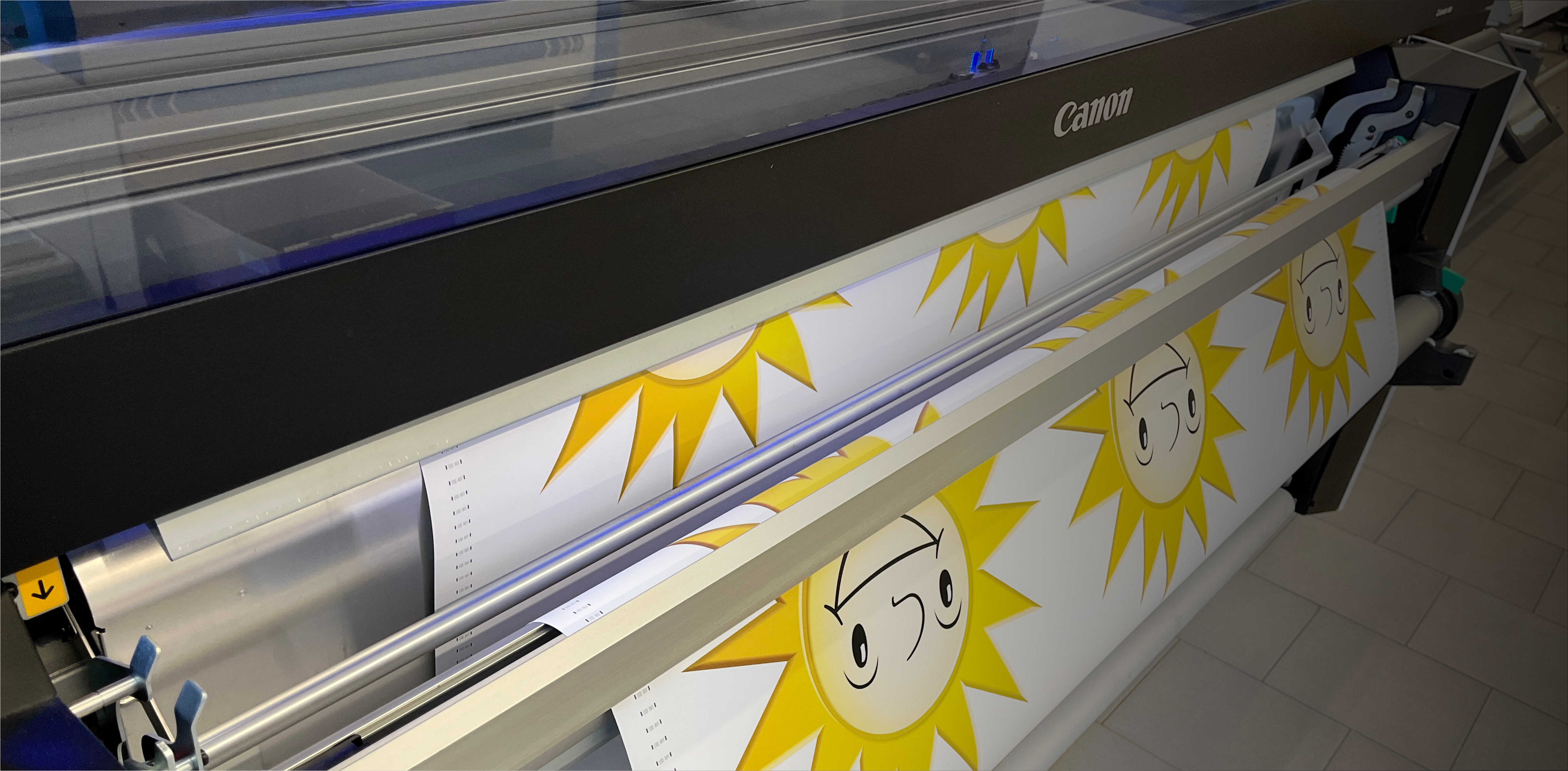 Einer der Drucker von Hessling