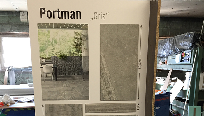 Musterplatte bedruck im Digitaldruck