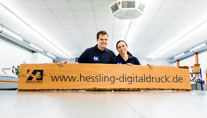 Digitaldruck auf Holz